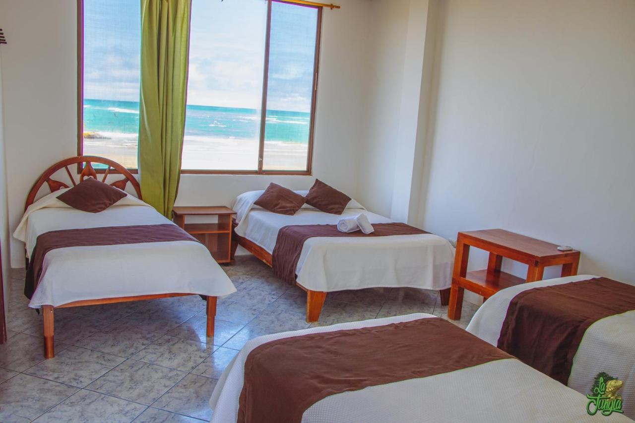 Hotel La Jungla Puerto Villamil Buitenkant foto